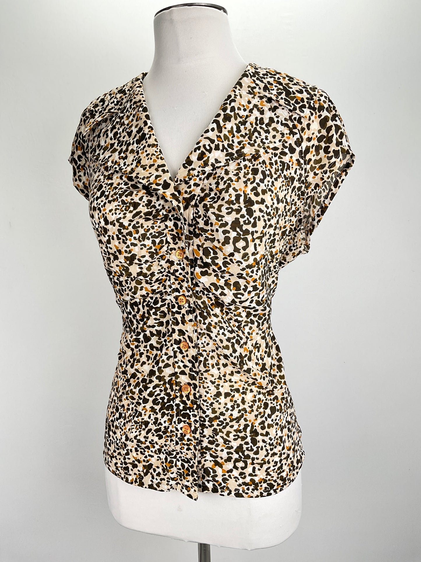Blusa Animal Print Rafaella