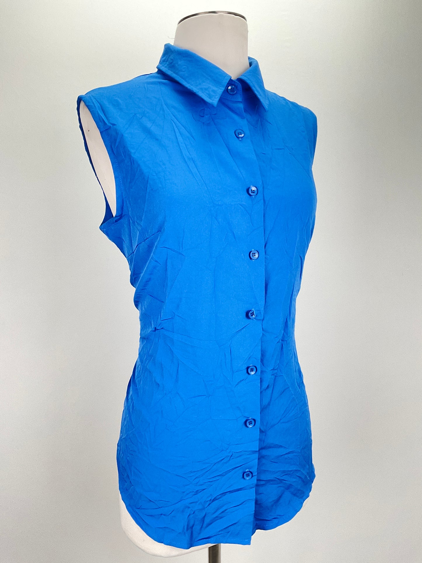 Camisa Azul Zeagoo