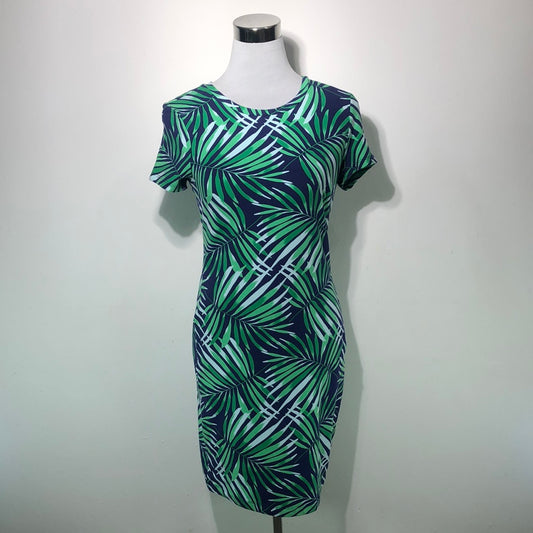 Vestido Verde de Flores Oldnavy