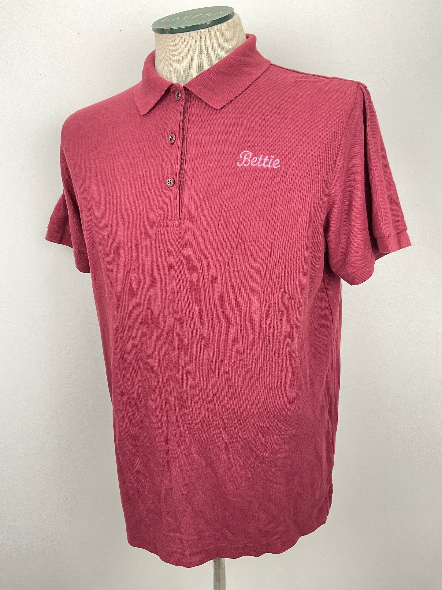 Camiseta  Rojo vino Port Authority