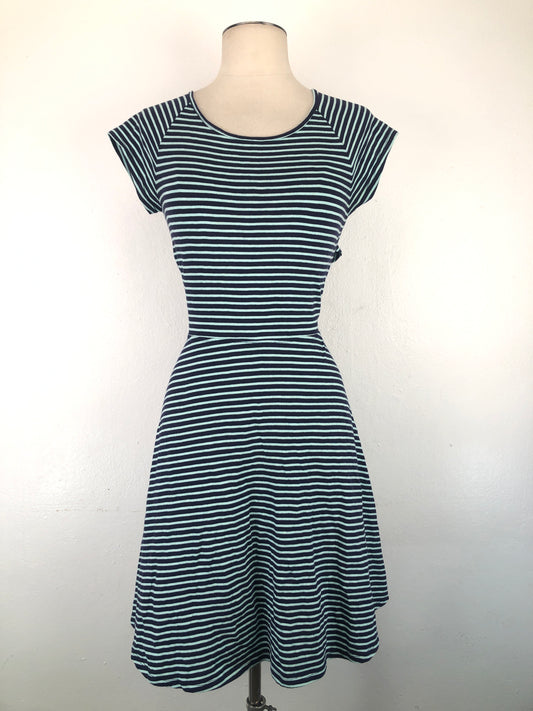 Vestido Azul Marino rayas  So