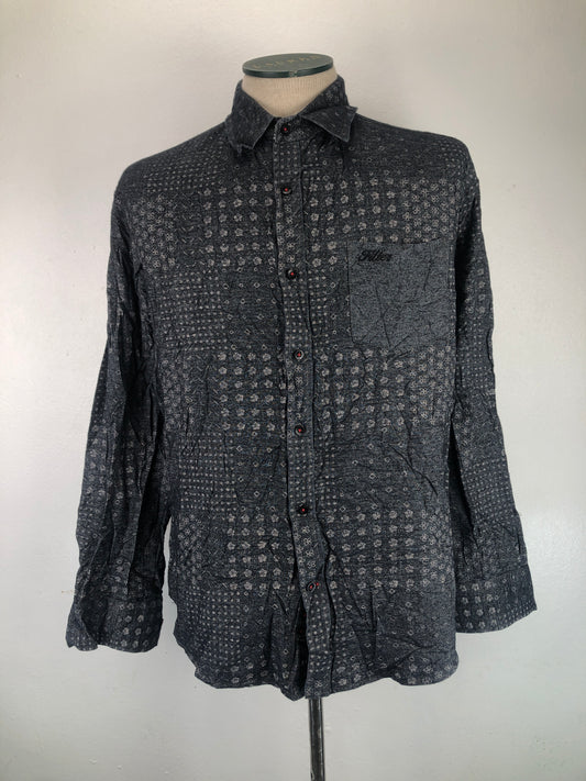 Camisa Gris Floral Fliter