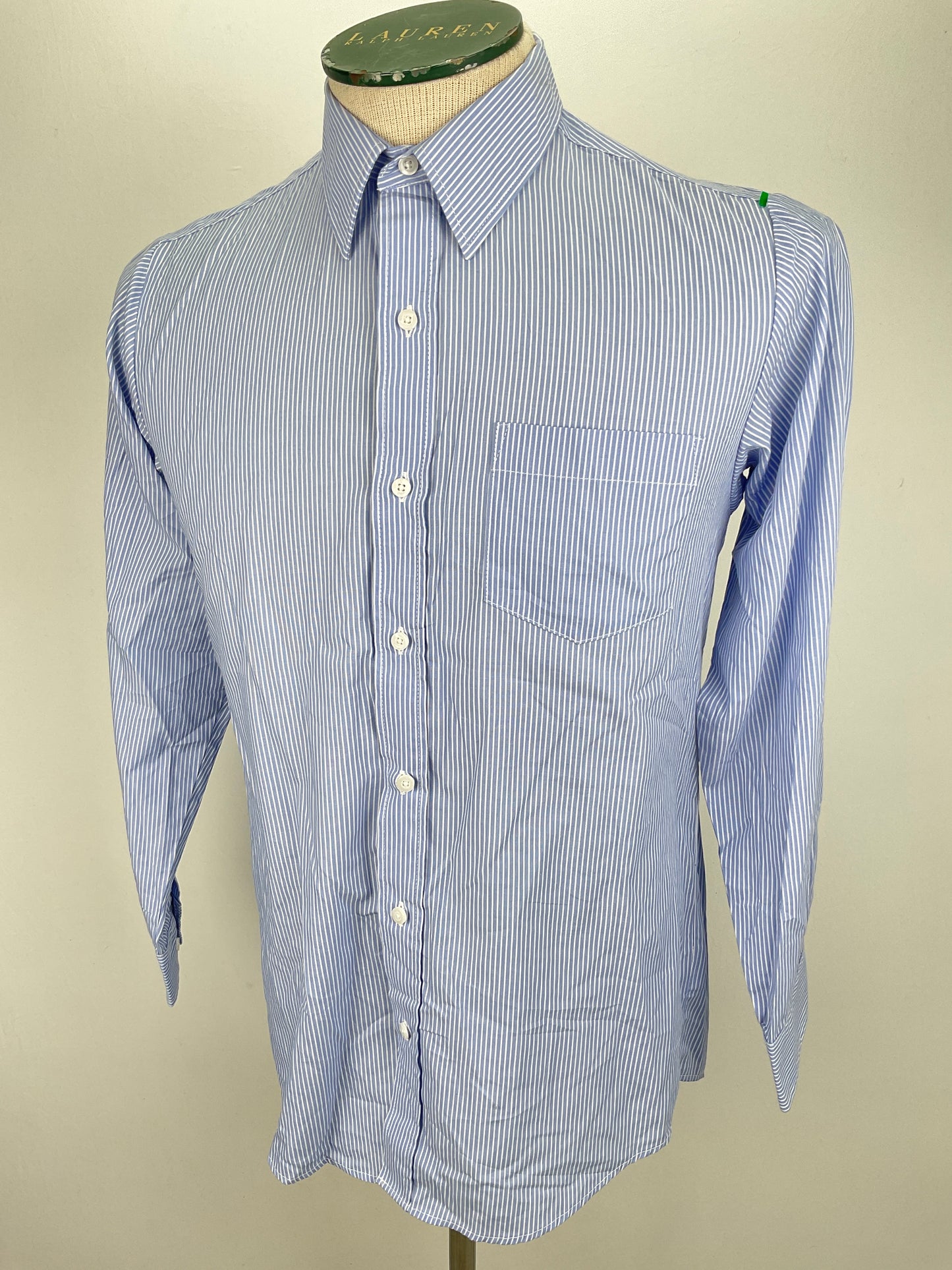 Camisa Azul claro de Rayas George