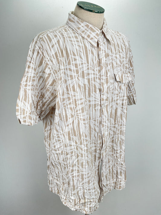 Camisa Crema Floral Editions