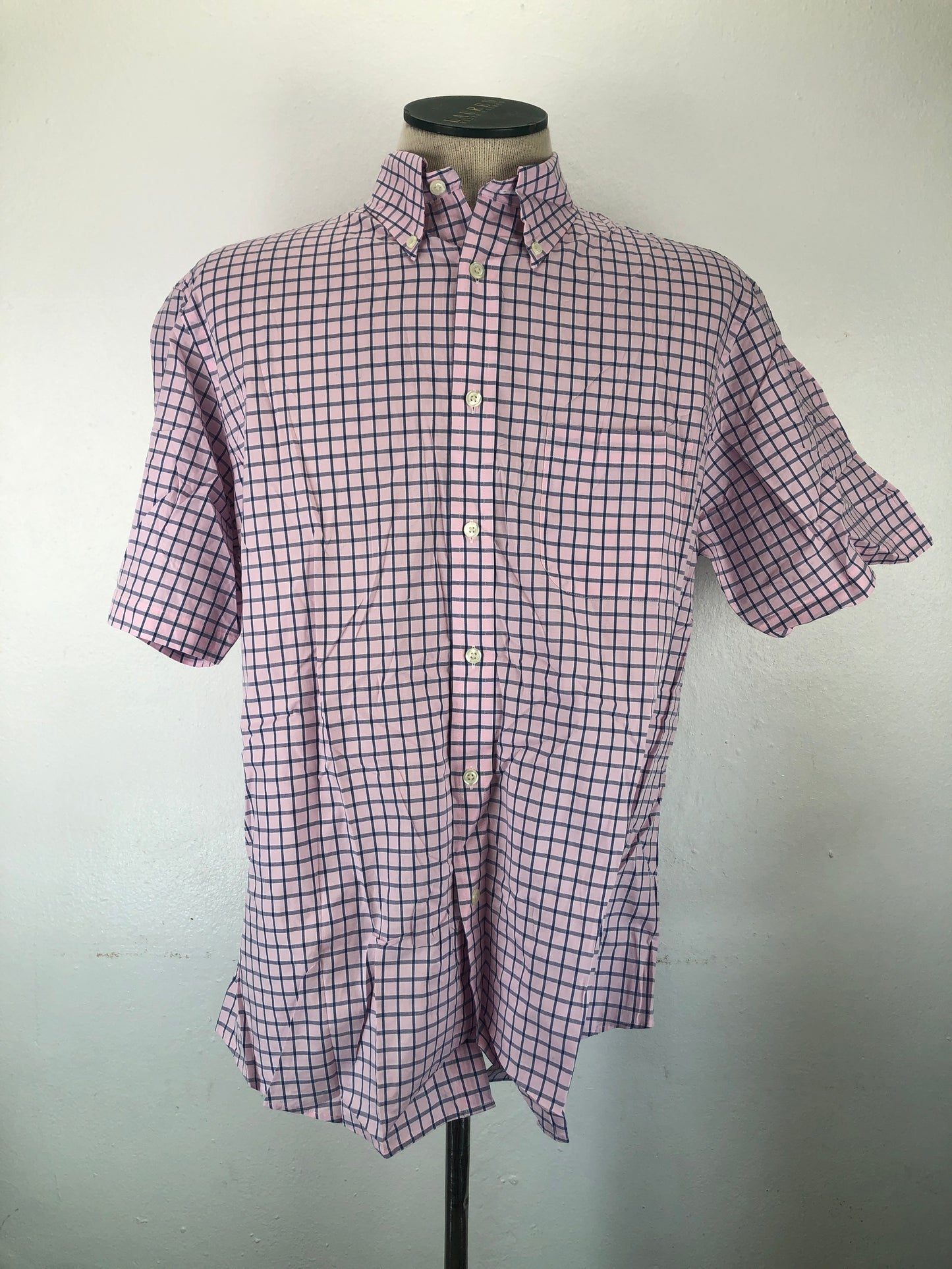 Camisa Rosado de Cuadro Regent