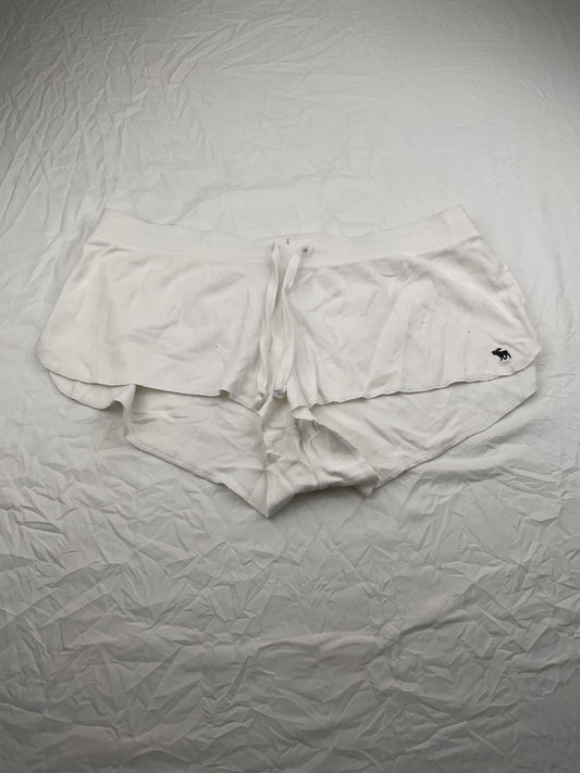 Short Blanco Abercrombie Fitch