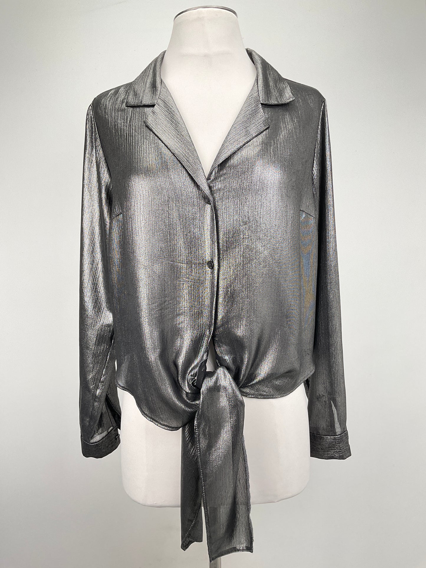 Camisa Plateado Asos