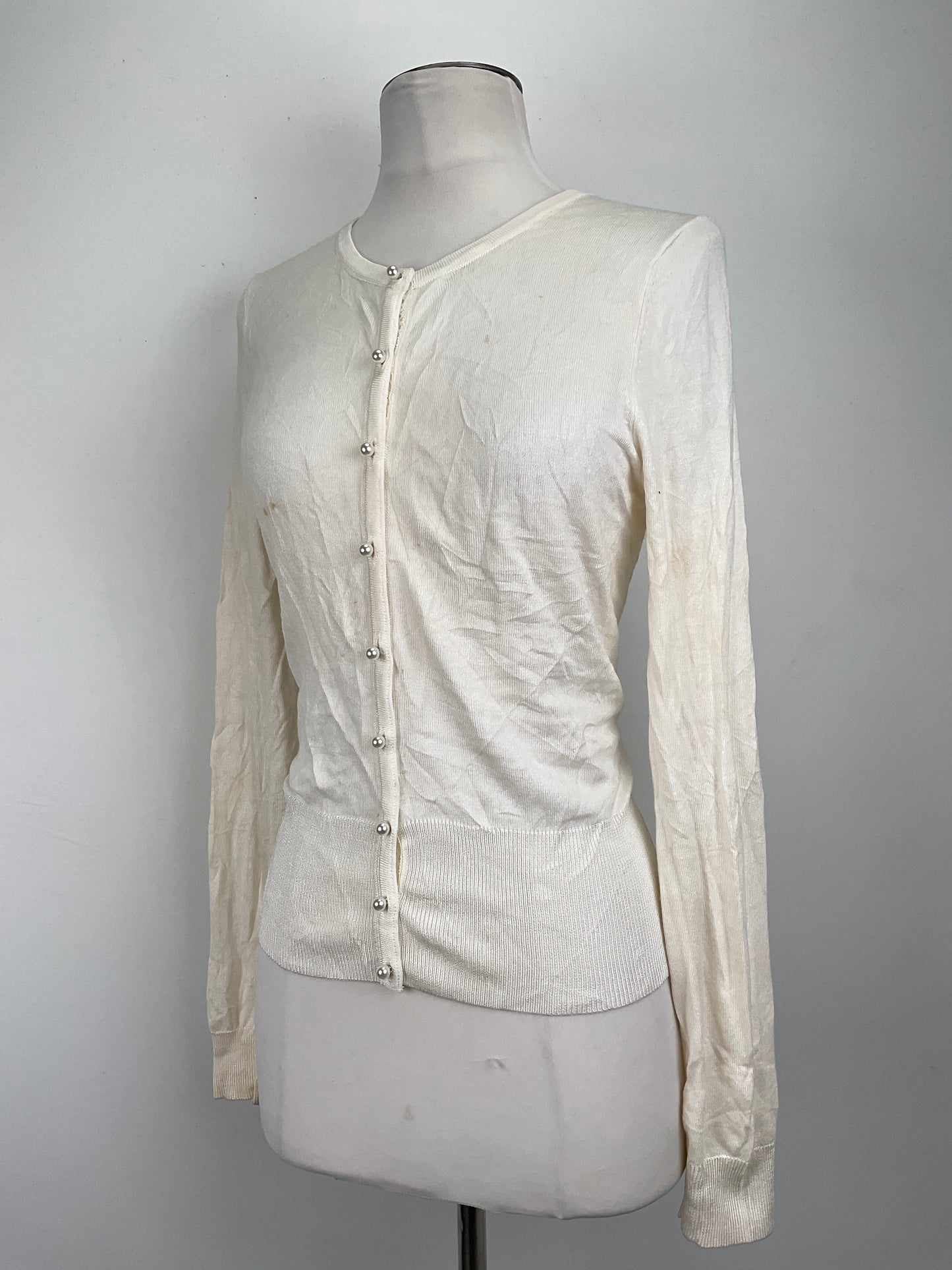 Blusa Crema White House Black Market
