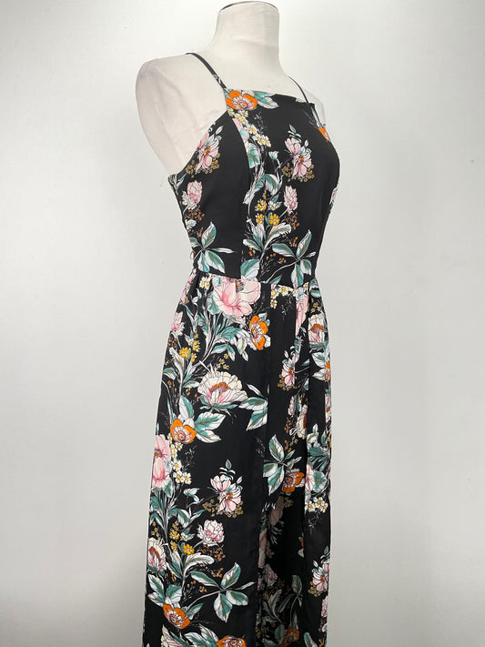Enterizo Negro Floral Band of Gypsies