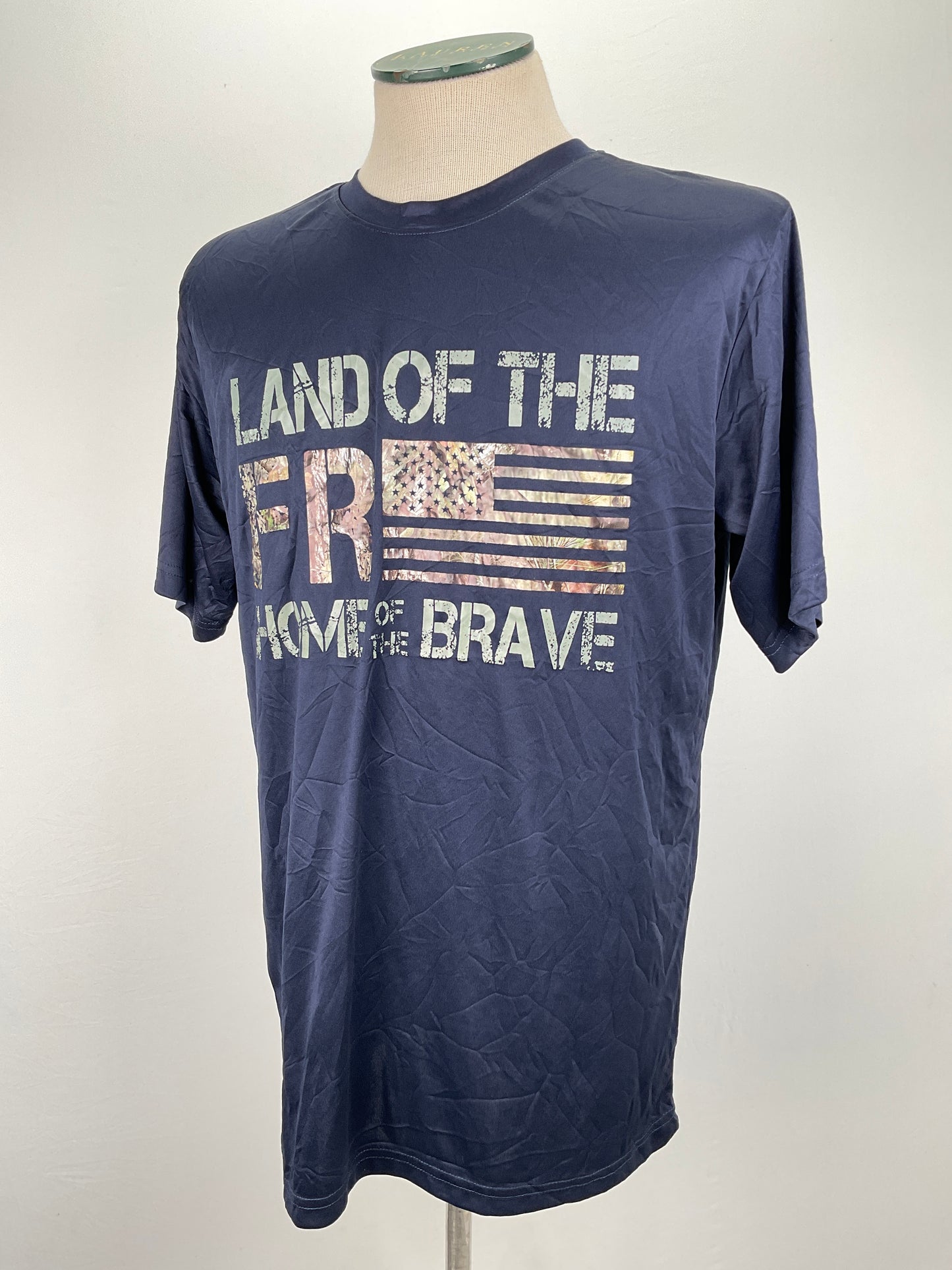 Camiseta Azul Marino Deportivo Mossyoak