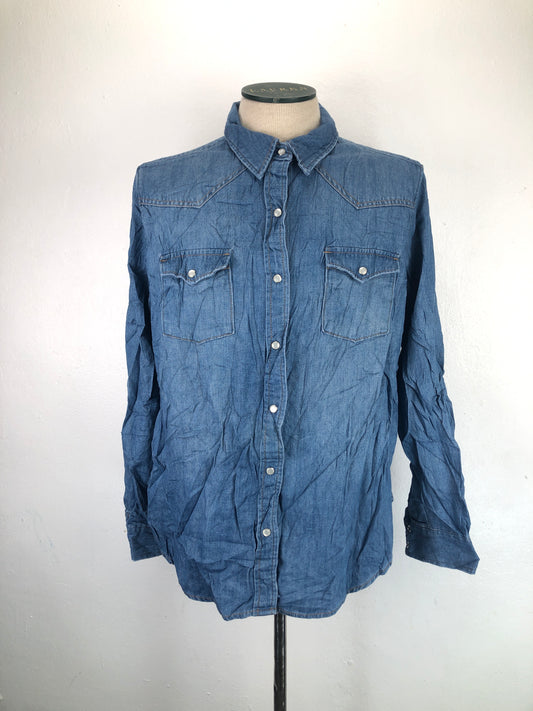 Camisa Azul Jeans Universal Thread
