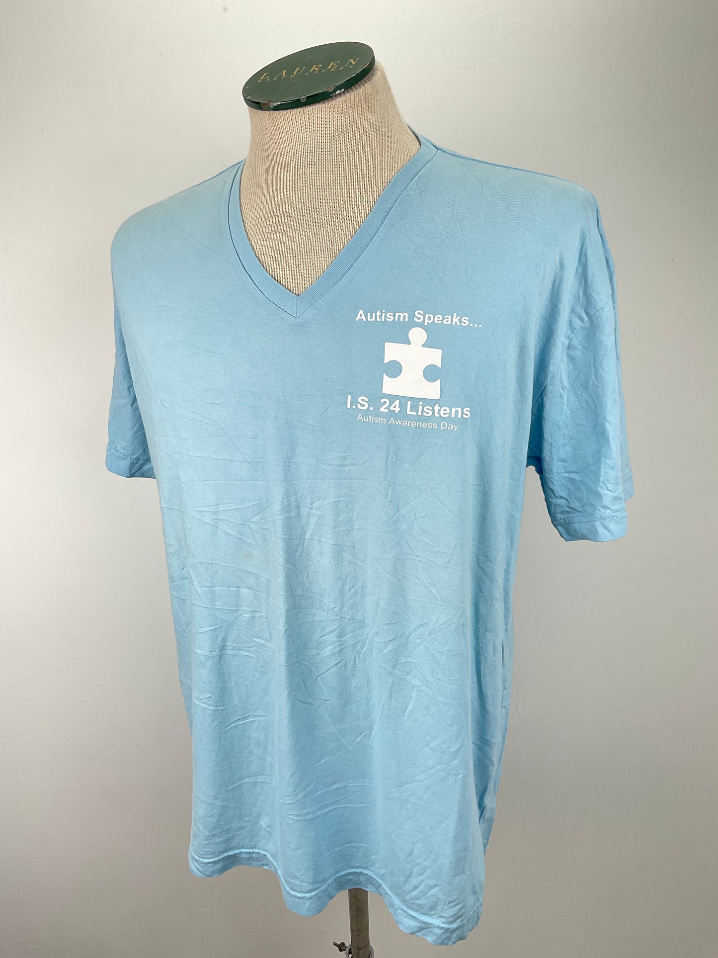 Camiseta Azul claro Lat