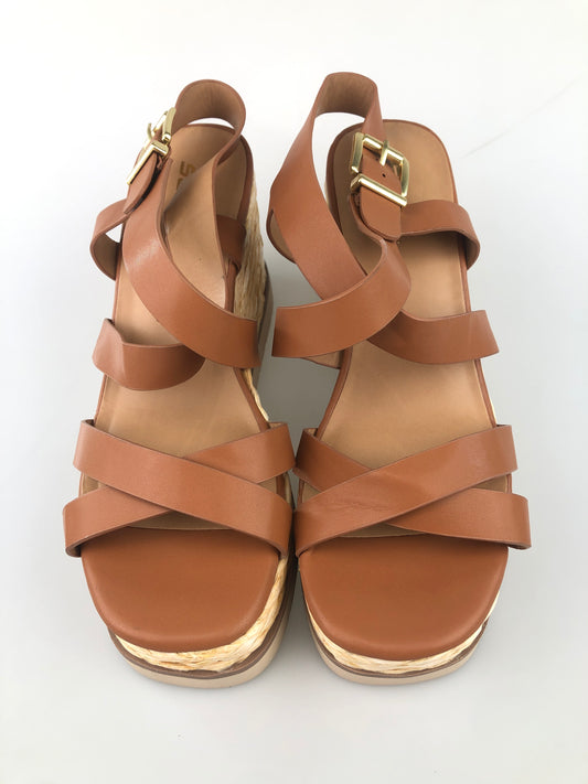 Zapatilla  Marron  Plataforma Soda