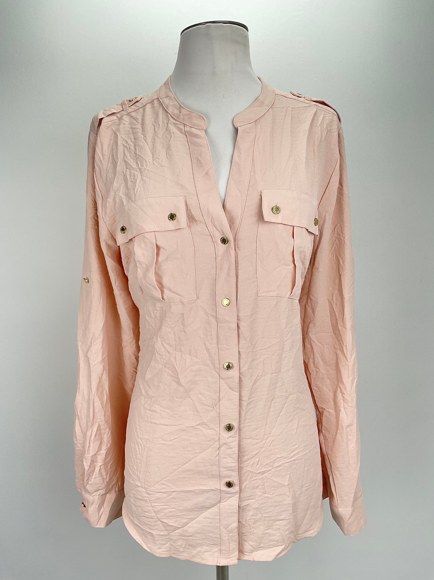 Blusa Nude Calvin Klein