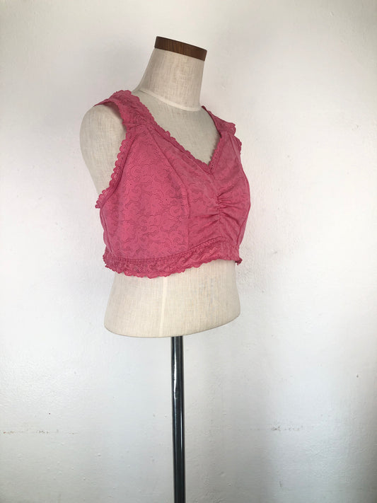 Blusita Rosado Floral Cacique