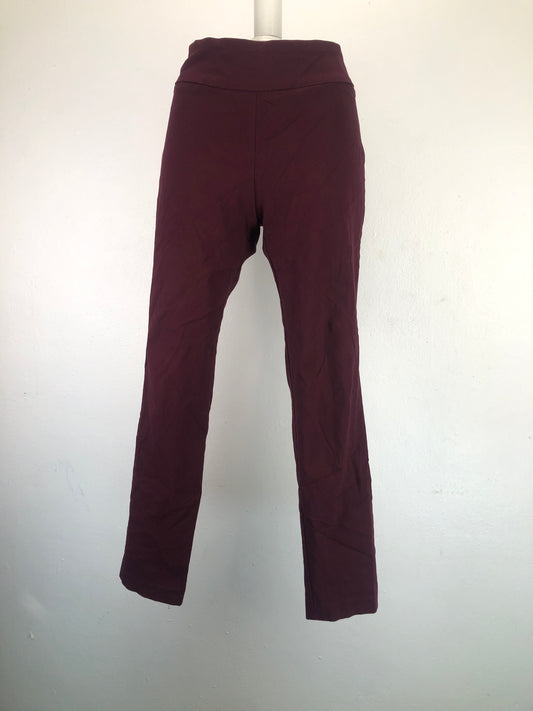 Pantalon Rojo vino Vestir  Vanheusen