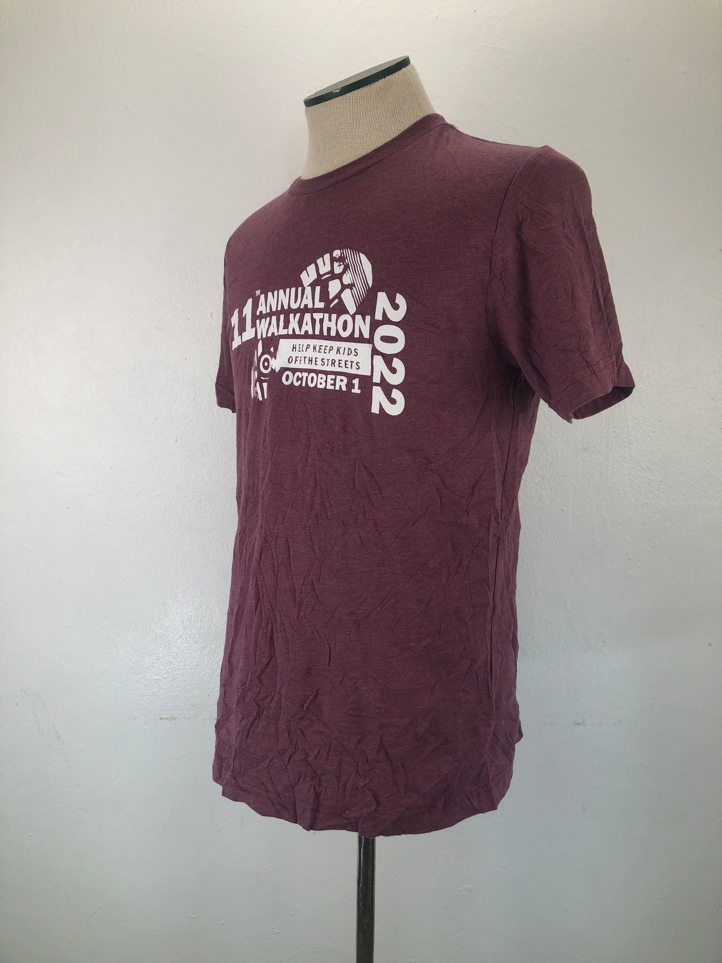 Camiseta Rojo vino Canvas