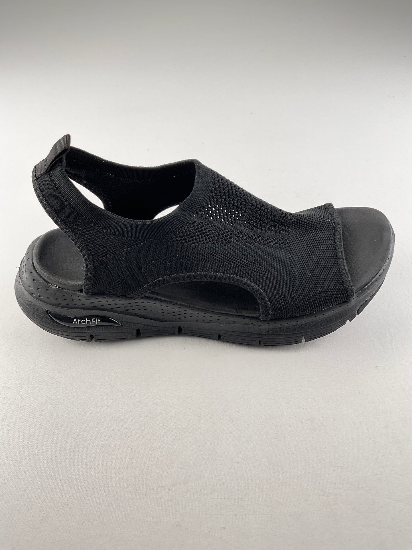 Sandalia Negro Skechers Archfit