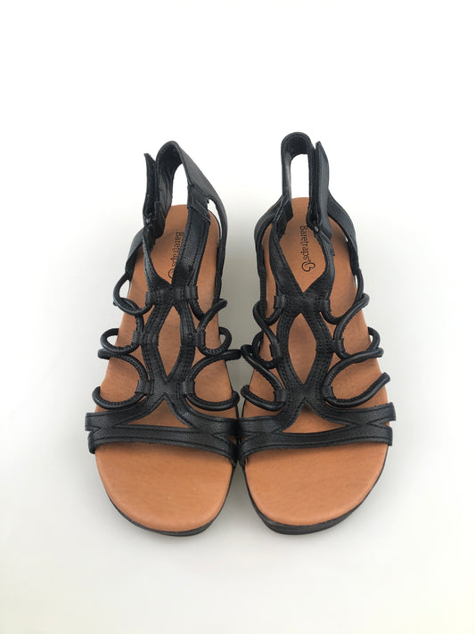 Zapatilla Negro Plataforma Baretraps