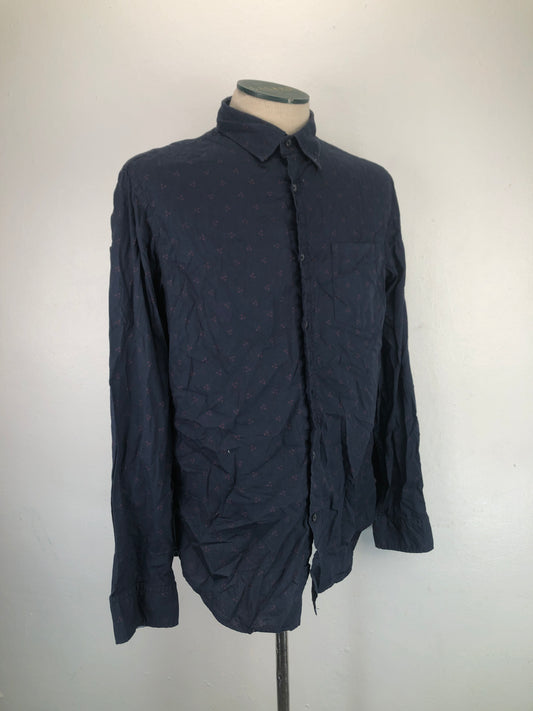 Camisa Azul marino Banana Republic