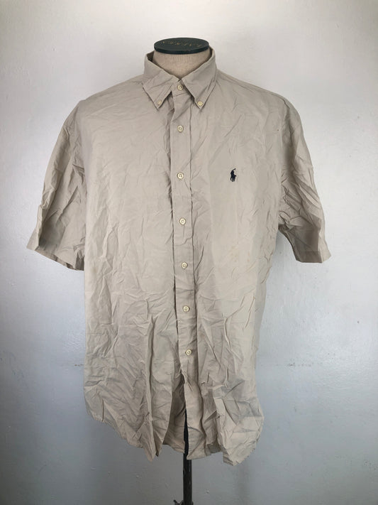 Camisa Crema Ralph Lauren