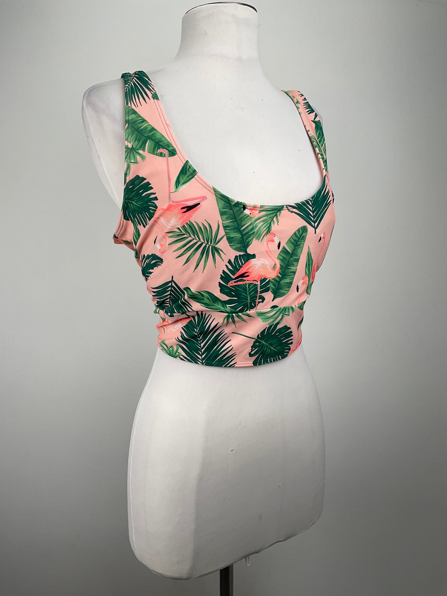 Blusa de baño Naranja Floral Old Navy