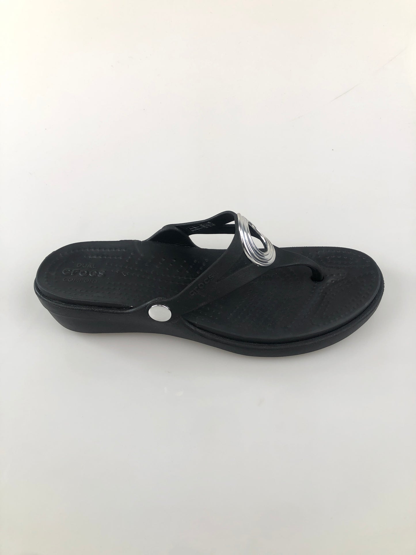 Sandalia Negro Crocs