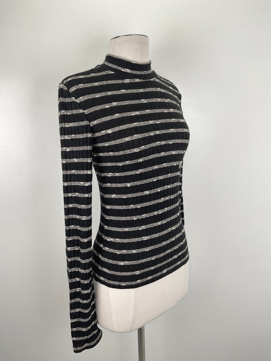 Blusa negro De Rayas Princ Fox
