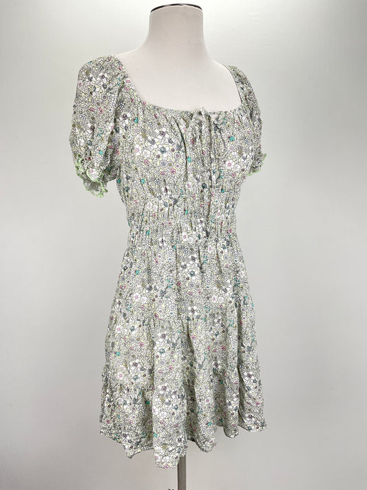 Vestido Verde Floral Nevena Rae
