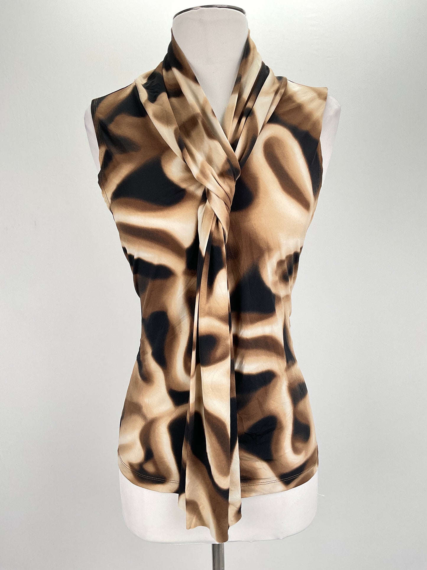 Blusa Marron Adrienne Vittadini