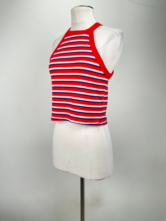 Blusa Roja De Rayas Cotton.on