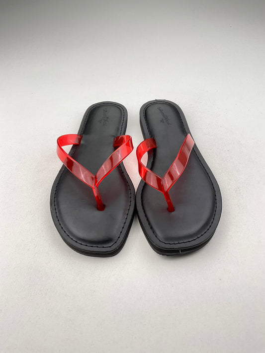 Sandalia Rojo Universal Thread