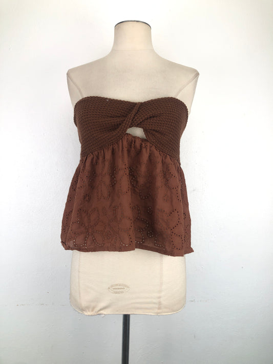Blusa marron Shein