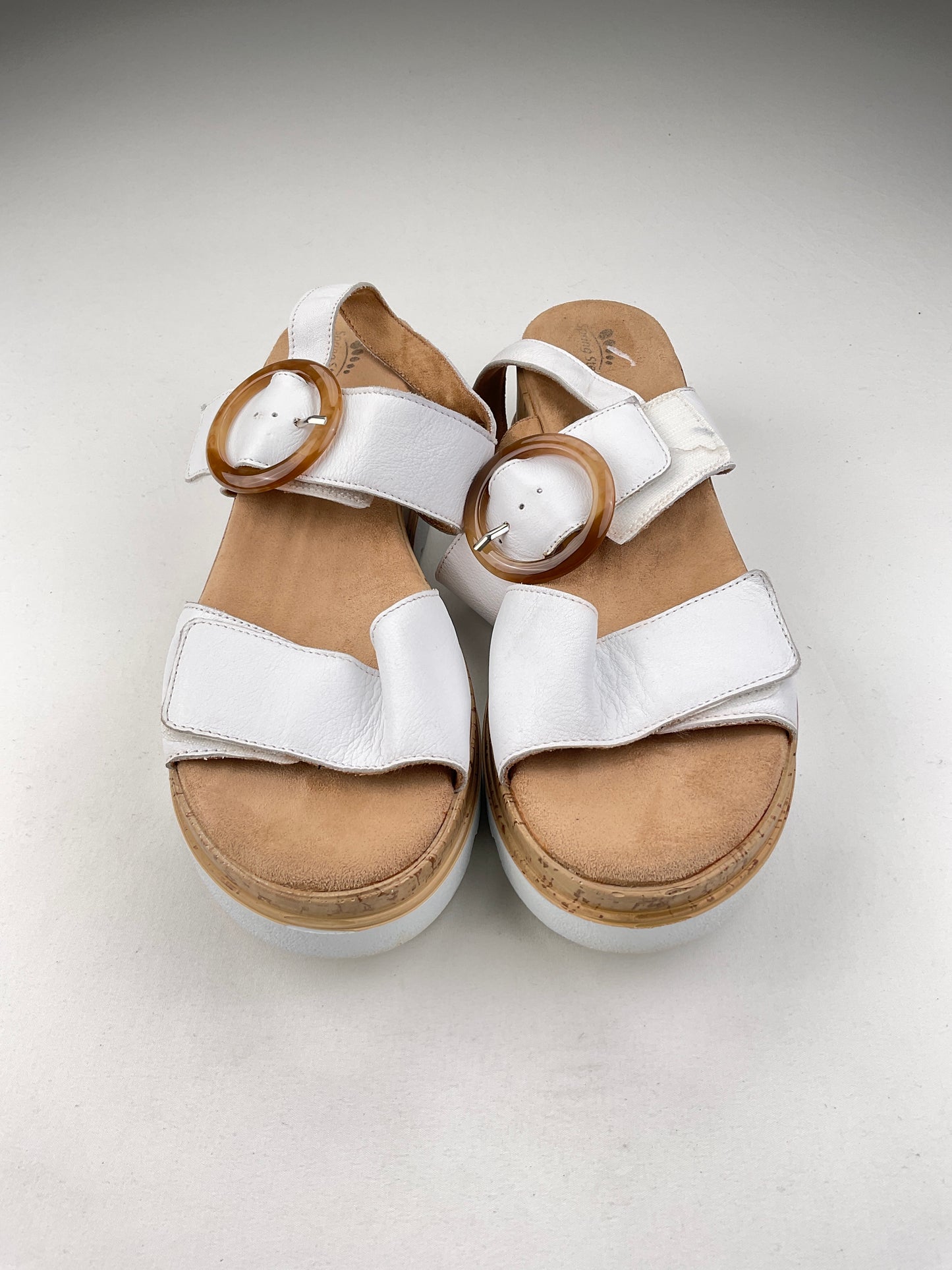 Zapatilla Blanco Plataforma Spring Step