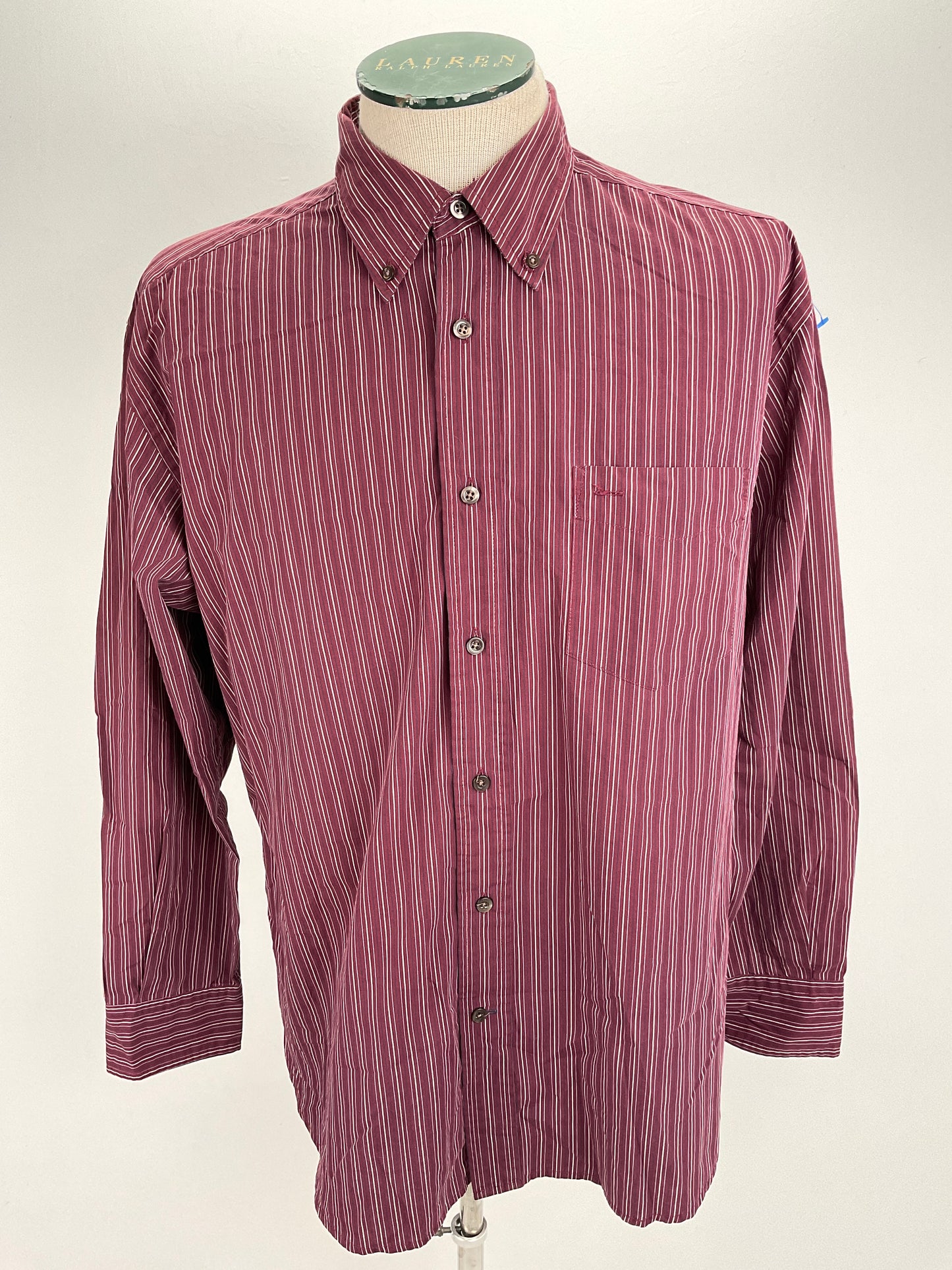 Camisa Rojo vino de Cuadro Dockers
