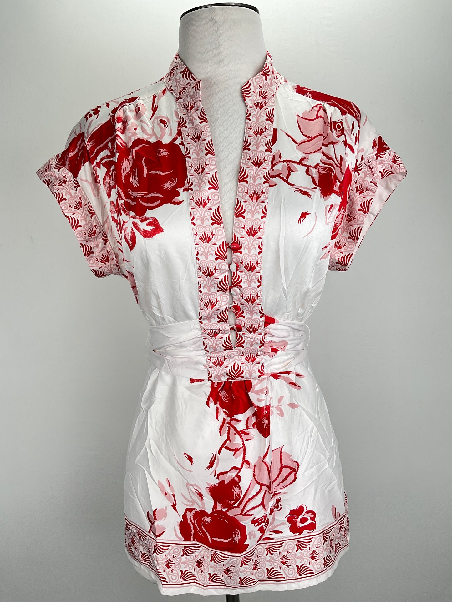 Blusa Blanco Floral Twentyone