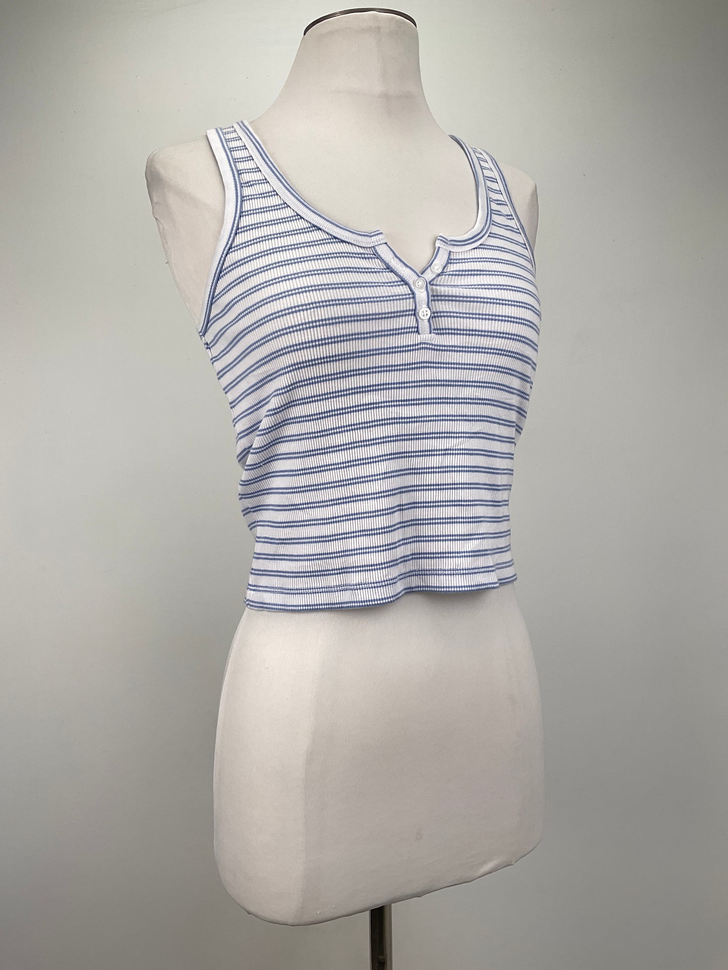 Blusa Blanco de Rayas Primark Cares