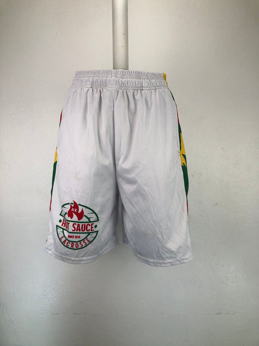 Short Blanco Deportivo Hot Sauce