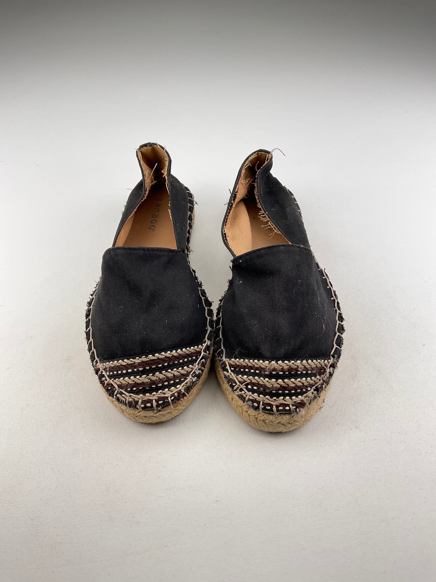 Alpargata Negro Bamboo