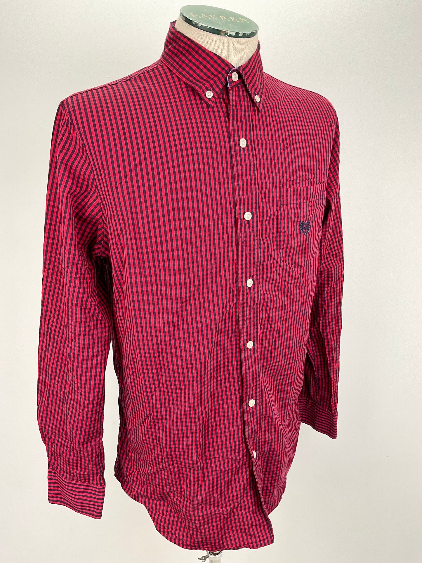 Camisa Rojo de Cuadro Chaps