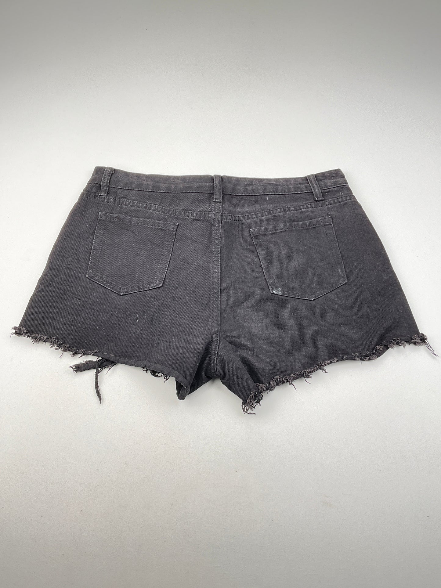 Short Jeans Negro Shein