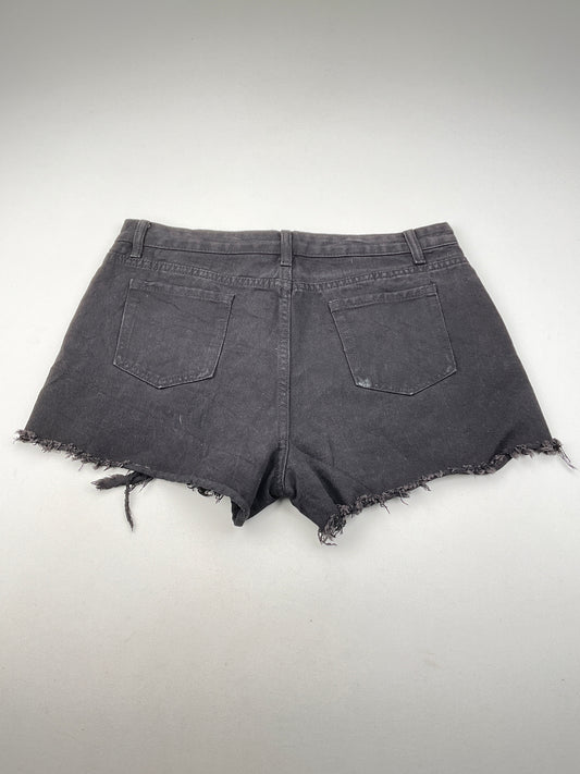 Short Jeans Negro Shein