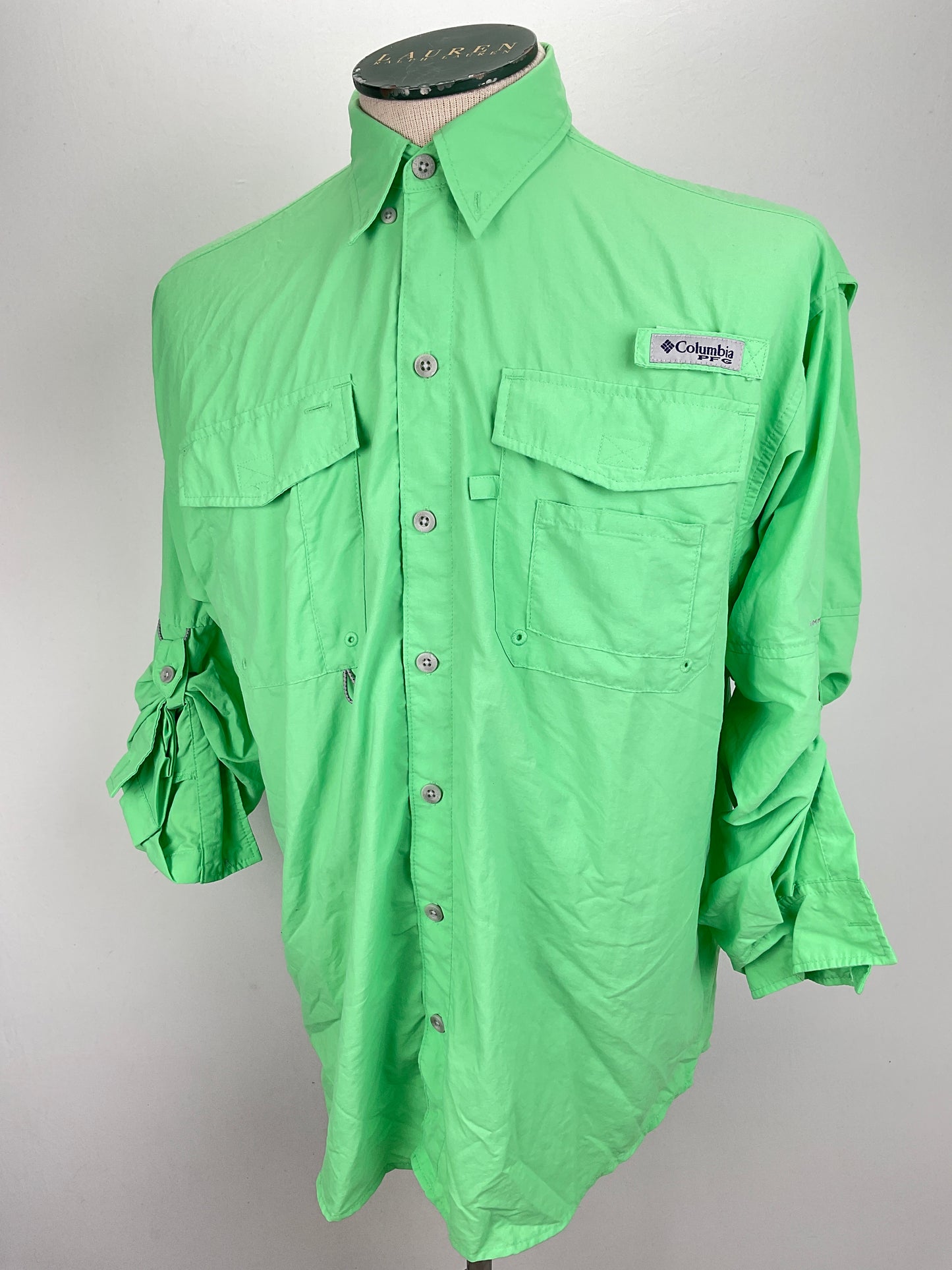 Camisa Verde Columbia