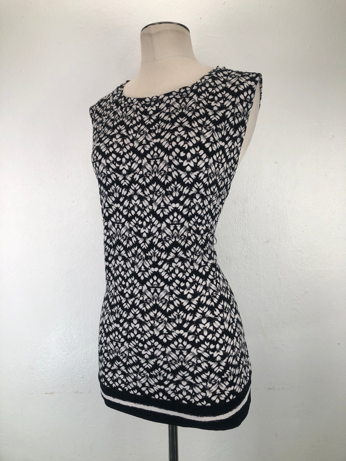 Blusa Negro Floral Michael  Kors