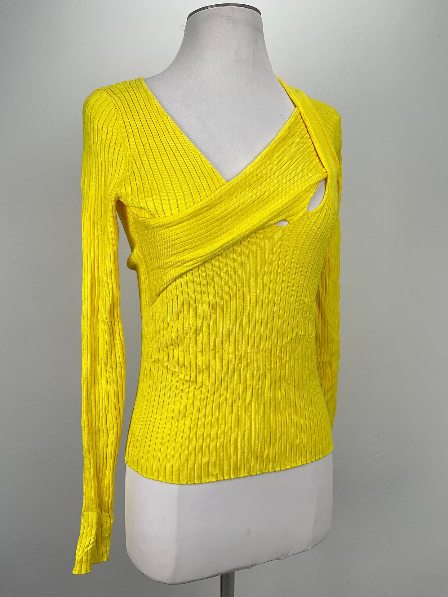 Blusa Amarillo de Rayas International Concepts