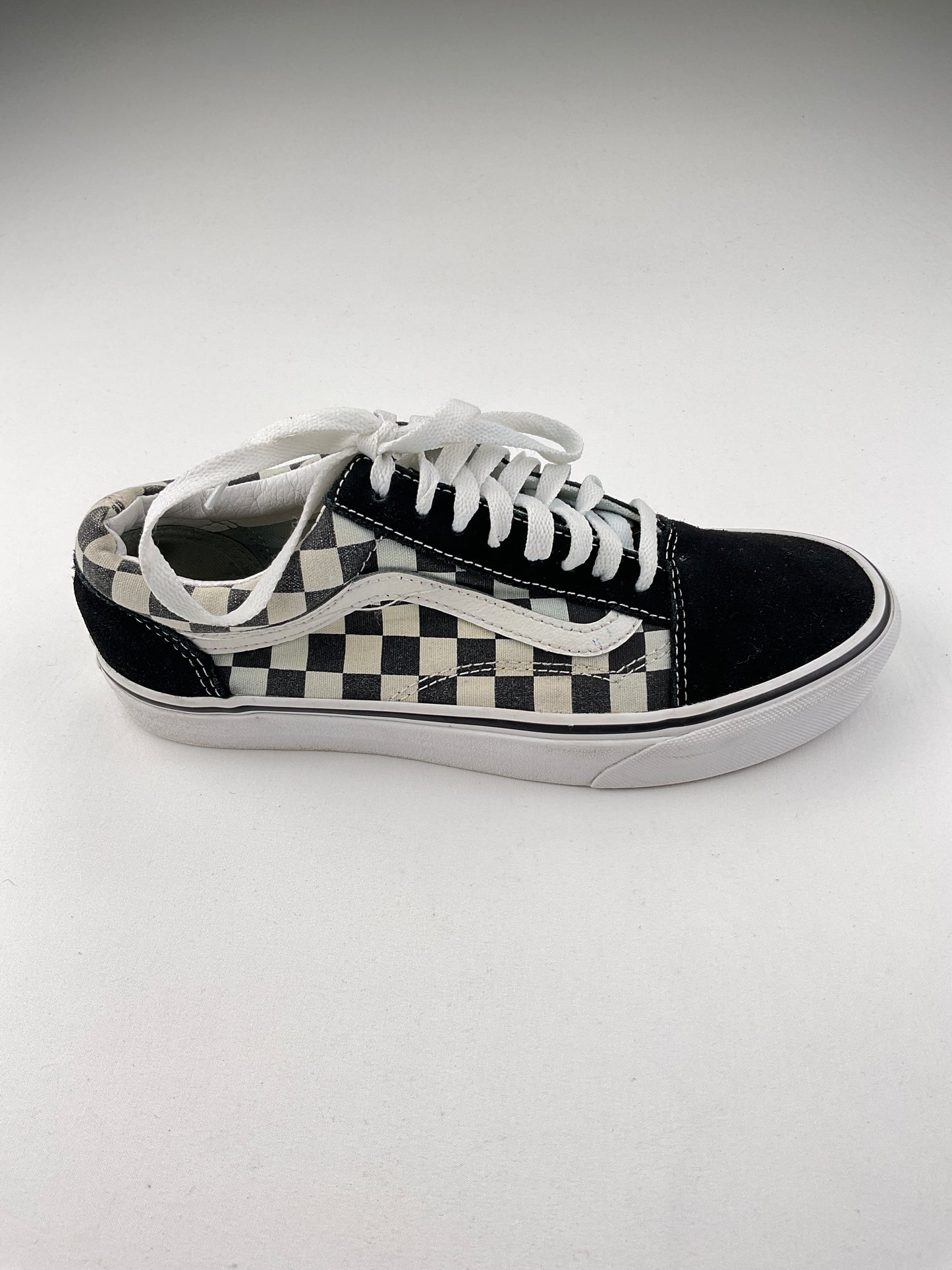 Tenis Negro de Cuadro Vans