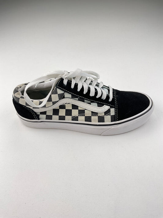Tenis Negro de Cuadro Vans