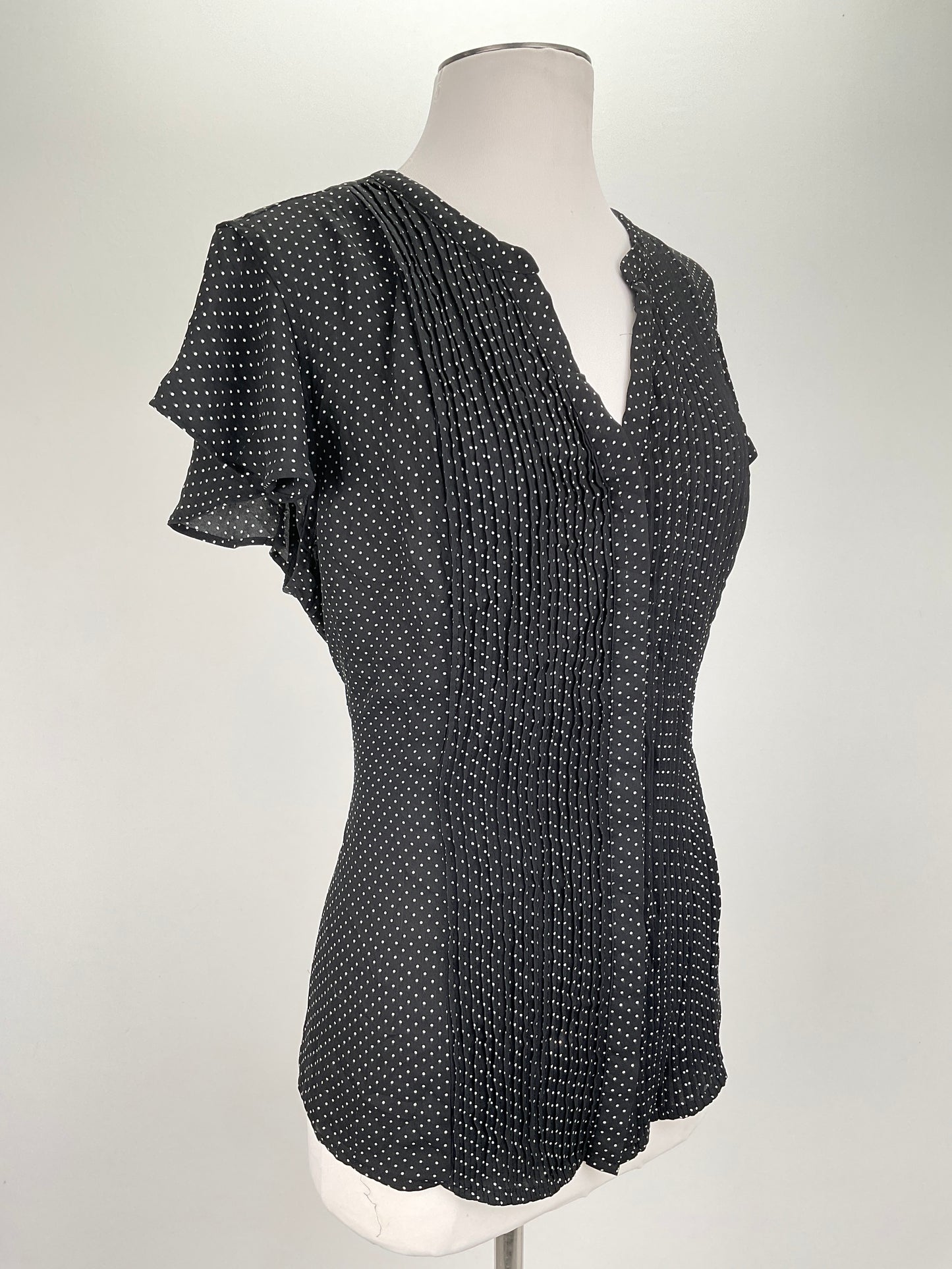 Blusa Negro de Lunares Simply Styled