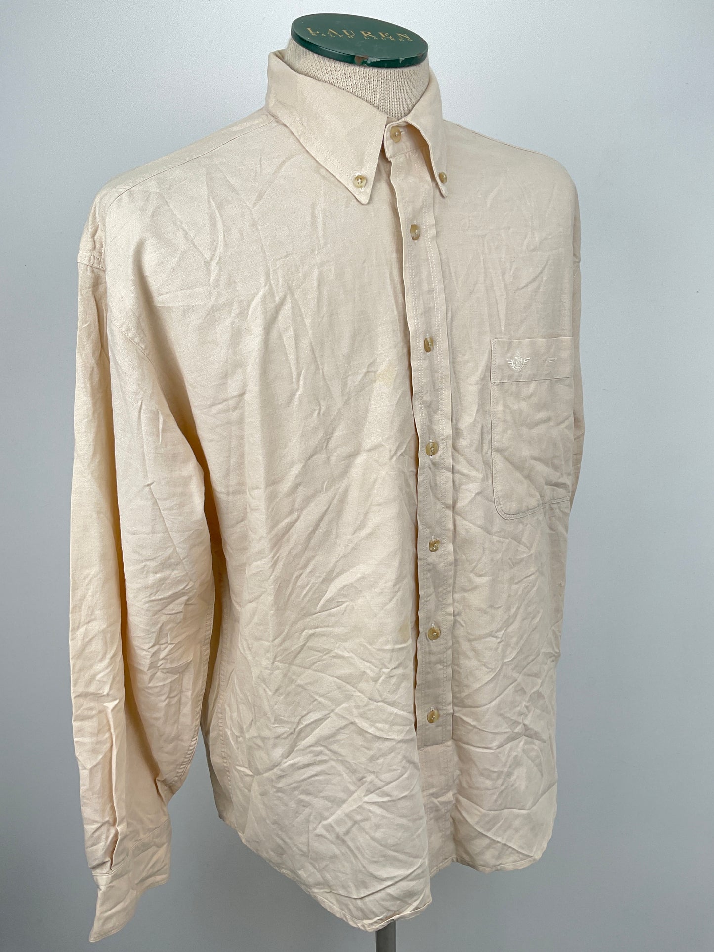 Camisa Crema Long Sleeve