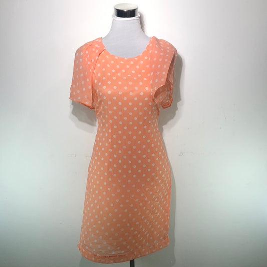 Vestido Naranja de Lunares Reve Bijoux